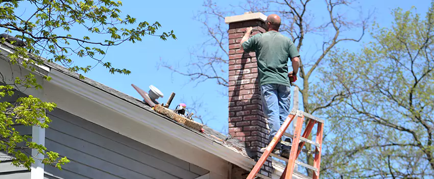 Vinyl and PVC Chimney Flashing Installation in Shorewood, IL