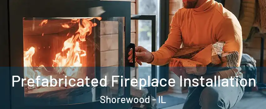  Prefabricated Fireplace Installation Shorewood - IL
